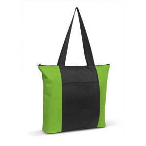 The Trends Collection Avenue Tote Bag is a luxury tote bag from 600D Polyester.  Front pocket and zip closure.  8 colours.  Great branded promo bags.