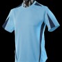 1204 Aussie Pacific Mens Eureka Tee – Sky/Navy