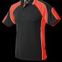 1300 Aussie Pacific Mens Murray Polo – Black/Orange