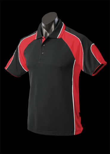 The Aussie Pacific Mens Murray Polo Shirt is made from 100% Driwear polyester moisture removal fabric.  14 colours.  Great branded polos & sportswear.