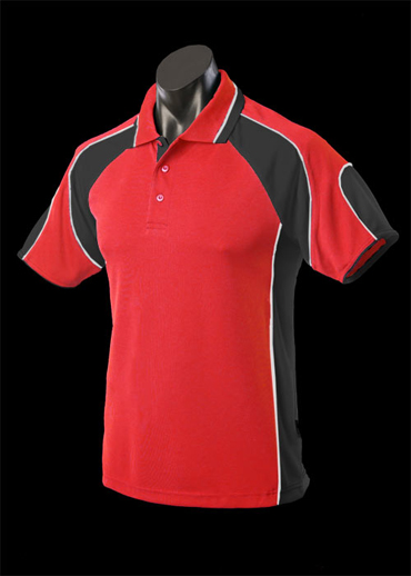 The Aussie Pacific Mens Murray Polo Shirt is made from 100% Driwear polyester moisture removal fabric.  14 colours.  Great branded polos & sportswear.