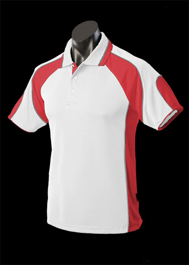 The Aussie Pacific Mens Murray Polo Shirt is made from 100% Driwear polyester moisture removal fabric.  14 colours.  Great branded polos & sportswear.