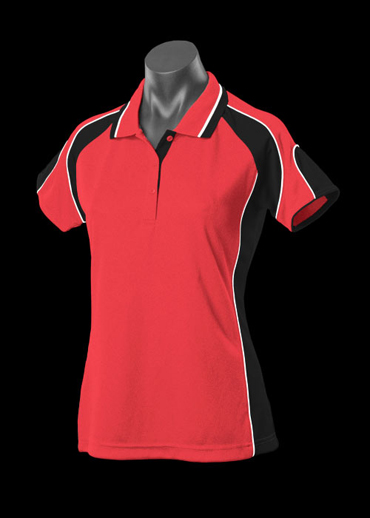 The Aussie Pacific Ladies Murray Polo shirts are made from 100% driwear polyester moisture removal material. In 14 colours. Great branded polos & sportswear.