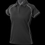 2310 Aussie Pacific Ladies Endeavour Polo – Black/White