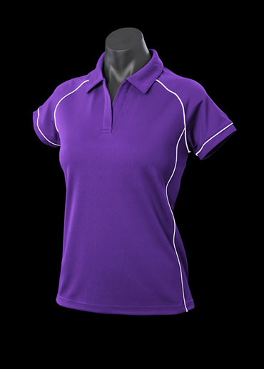 The Aussie Pacific Ladies Endeavour Polo Shirt is made from 100% Driwear polyester moisture removal fabric.  19 colours.  Great branded polos & sportswear.