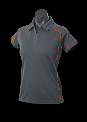 The Aussie Pacific Ladies Endeavour Polo Shirt is made from 100% Driwear polyester moisture removal fabric.  19 colours.  Great branded polos & sportswear.