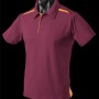 3305 Aussie Pacific Kids Paterson Polo – Maroon/Gold
