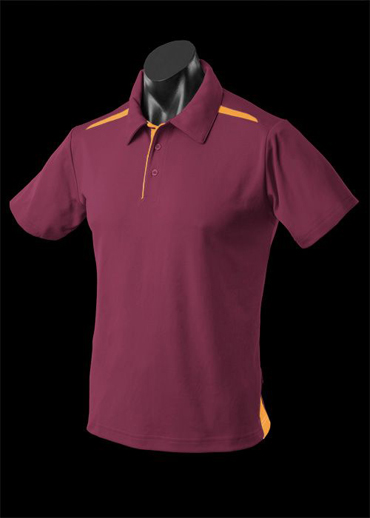 The Aussie Pacific Kids Paterson Polo Shirt is made from Driwear polyester & cotton moisture removal fabric.  9 colours.  Great branded contrast polos & sportswear.
