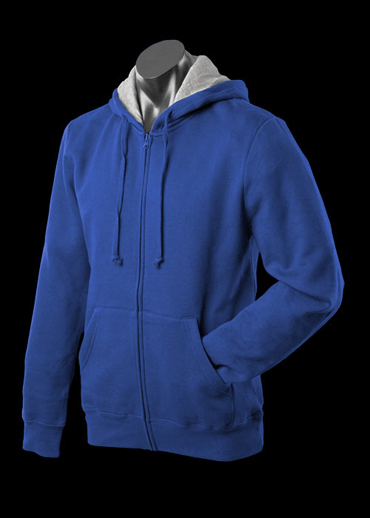 The Aussie Pacific Kids Kozi Zip Hoodies are an 80/20 cotton & polyester blend jersey knit.  In 5 colours.  Great branded zip hoodies & printed sportswear.