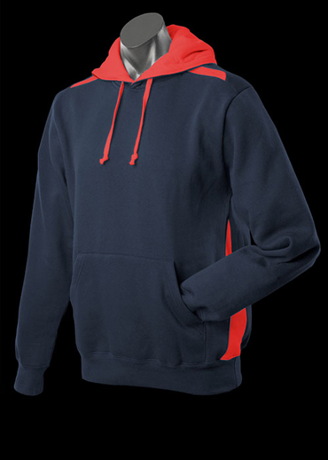 The Aussie Pacific Kids Paterson Hoodies offer a contrast edge stitch hood line.  50/50 cotton poly blend.  300gsm.  10 colours.  Great branded hoodies & sportswear.