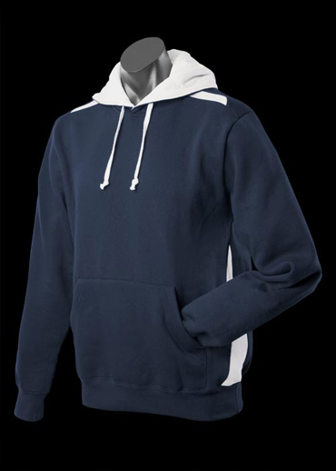 The Aussie Pacific Kids Paterson Hoodies offer a contrast edge stitch hood line.  50/50 cotton poly blend.  300gsm.  10 colours.  Great branded hoodies & sportswear.