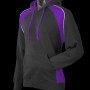 3509 Aussie Pacific Kids Huxley Hoodies – Black/Purple/White