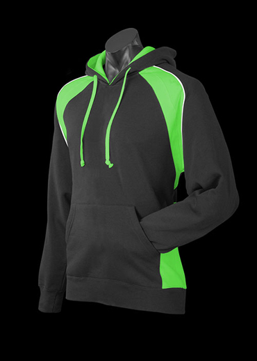 The Aussie Pacific Kids Huxley Hoodies is a 50/50 polyester cotton blend.  14 colours.  Pullover style.  Great branded hoodies & sportswear.