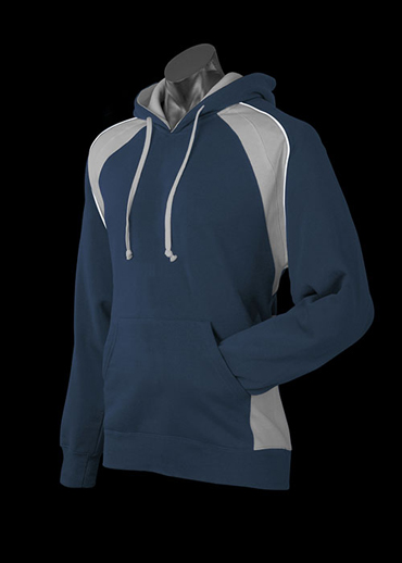 The Aussie Pacific Kids Huxley Hoodies is a 50/50 polyester cotton blend. 14 colours. Pullover style. Great branded hoodies & sportswear.