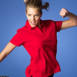 The Aussie Pacific Ladies Botany Polo Shirt is made from 100% Driware polyester moisture removal fabric.  In 9 colours.  Great branded polos & sportswear.