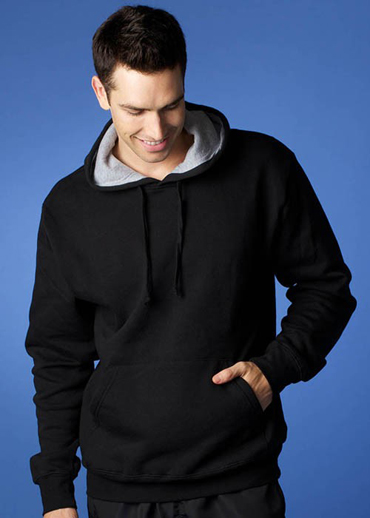 The Aussie Pacific Mens Hotham Hoodies are a cotton polyester blend with brushed inner, jersey knit fleece knit.  5 colours. Great branded hoodies & sportswear.