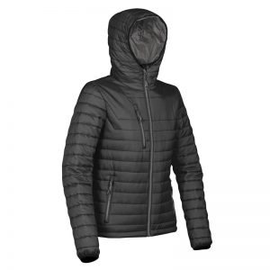 The Stormtech Womens Gravity Thermal Jacket is ultra lightweight, breathable and water repellent. Available in 4 colours.