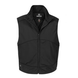 The Stormtech Mens Cirrus Bonded Vest is a 3 layer, polyester blend bonded vest with microfleece lining. Available in Black and Navy.