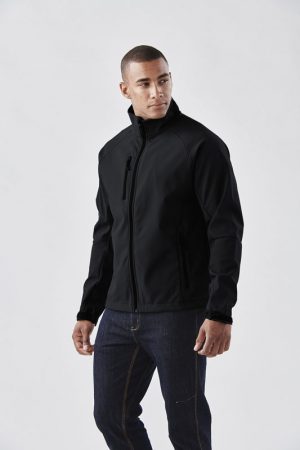 The Stormtech Mens Ultra-Light Shell Jacket is engineered to keep you dry. Waterproof & Breathable. Available in Black.