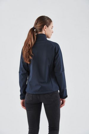 The Stormtech Womens Ultra-Light Shell Jacket is engineered to keep you dry. Waterproof and Breathable. Available in Black.