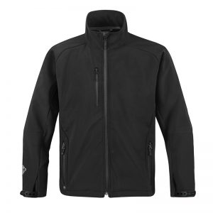 The Stormtech Mens Ultra-Light Shell Jacket is engineered to keep you dry. Waterproof & Breathable. Available in Black.