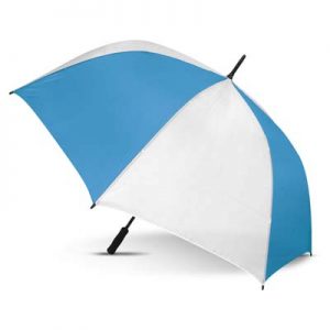 The Trends Hydra Sports Umbrella is a premium auto opening 76cm, 8 panel sports umbrella.  13 colours.  Great branded promotional umbrellas.