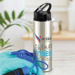 108030 TRENDS Oasis Drink Bottle The Trends Oasis Drink Bottle is a 750mm aluminium drink bottle with leak proof flip lid. 12 colours. Great branded promotional drink ware products.