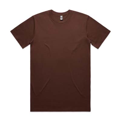 The AS Colour Classic Tee is a 220GSM, 100% combed cotton mens tee.  Available in 57 colours.  Sizes S - 3XL.  Great branded printed mens AS Colour Tee.