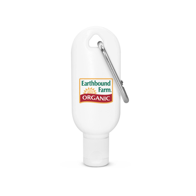 The Trends Collection Carabineer Sunscreen 30ml is a SPF30 sunscreen with moisturiser.  In White.  Great branded sunscreen & promotional products.