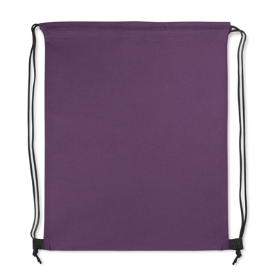The Trends Collection Tampa Drawstring Backpack is an affordable drawstring backpack. 80gsm eco friendly non woven. 13 colours. Great branded reusable backpacks.