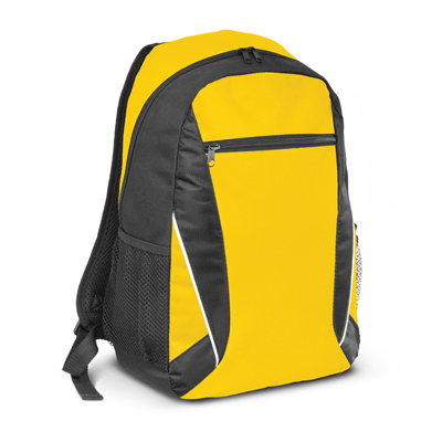 The TRENDS Navara Backpack is a large single compartment backpack. 7 colours. Print or embroidery available. Click here to see other backpacks