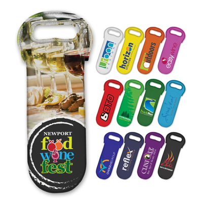 The TRENDS Neoprene Wine Cooler Bag is a full colour, convenient carry bag for a bottle of wine.  Keeps cool.  Sublimation printing. 