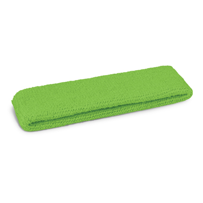 The TRENDS Head Sweat Band is a stretchy towelling head sweat band.  80% cotton.  12 colours.  Great sports promo products.