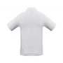 p112ms Biz Collection Mens Ice Polo White Back