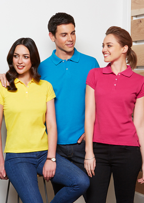 The Biz Collection Mens Neon Polo is a 65% polyester, 35% cotton premium pique knit polo shirt. 9 colours.  S - 5XL.  Great branded polos & other apparel.