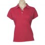 p2125 Biz Collection Ladies Neon Polo Red Front