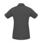 p227ls Biz Collection Ladies Cambridge Polo Steel Grey black White Back