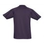 p303ms Biz Collection Mens Blade Polo Grape Black Back