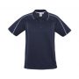 p303ms Biz Collection Mens Blade Polo Navy White Front