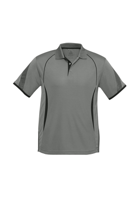 The Biz Collection Mens Razor Polo Shirt is made from 100% Biz Cool Polyester. Contrast panels and piping. 14 colour combos. Great branded polos & sportswear.