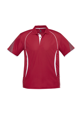 The Biz Collection Mens Razor Polo Shirt is made from 100% Biz Cool Polyester. Contrast panels and piping. 14 colour combos. Great branded polos & sportswear.