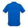 p604ms Biz Collection Cyber Polo Royal Silver back