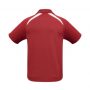 p7700b Biz Collection Kids Splice Polo Red White