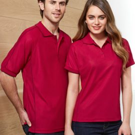 The Biz Collection Mens Resort Polo is a BIZ COOL™ 100% Breathable Polyester Sports Knit polo shirt.  6 colours.  Great branded biz cool polos & sports gear.