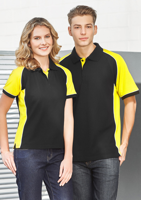 The Biz Collection Mens Nitro Polo is a 65% polyester, 35% cotton pique knit.  In 7 colours.  Sizes S - 5XL.  Great branded polos & printed promo clothing.