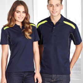 The Biz Collection Mens United Short Sleeve Polo is a BIZ COOL™ 100% Breathable Polyester polo shirt. 15 colours. Great branded biz cool polos & uniforms.