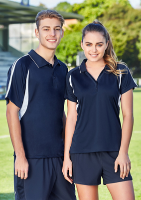 The Biz Collection Mens Flash Polo shirt is made from BIZ COOL™100% Breathable Polyester.  Available in 15 colours.  Great branded biz cool polo shirts.