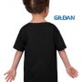 5100p Gildan Heavy Cotton Toddler T-Shirt Black