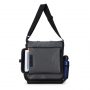 The Legend Life Developer Satchel can fit up to a 15" laptop in the computer sleeve and tablet in front flap.  2 colours.  Great branded satchels & promo bags.