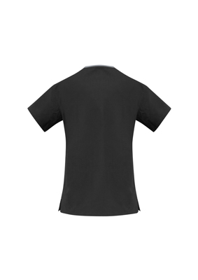 The Biz Collection Crossover Scrubs Top is a 65% polyester scrub top. 155gsm. 6 colour combinations. Great healthcare scrubs uniforms.